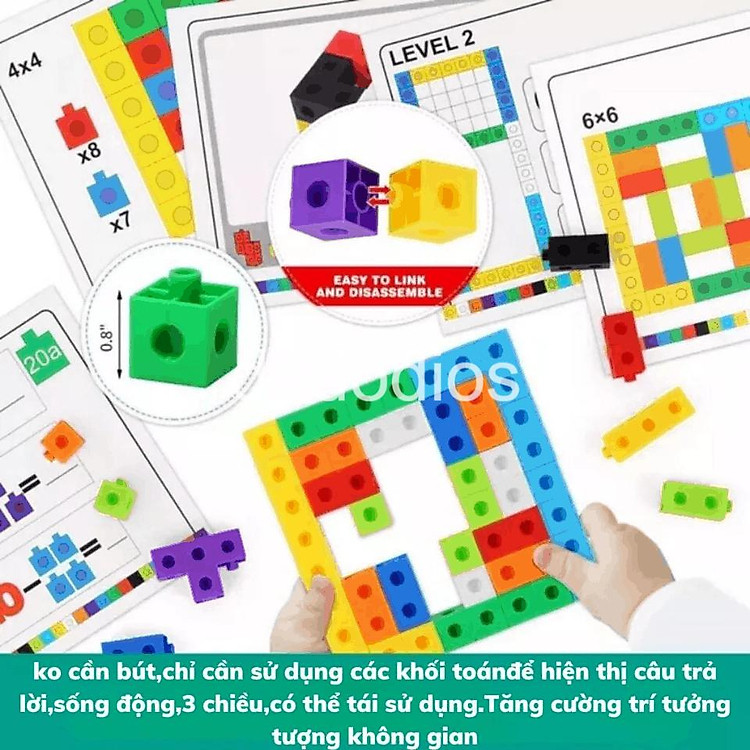 Xếp Hình Numberblocks Đồ Chơi Trí Tuệ Chính hãng Giá tốt - Hình ảnh 5