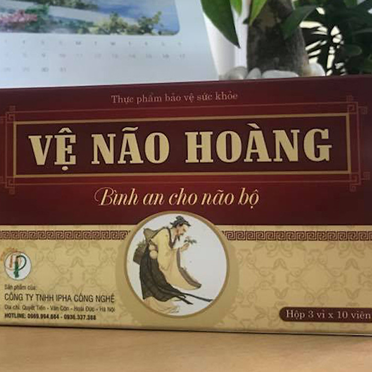 Thực phẩm bảo vệ sức khỏe Vệ Não Hoàng