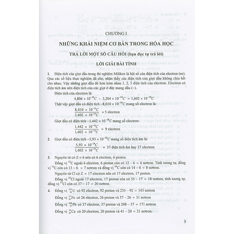 Bài Tập Hóa Học Vô Cơ, Quyển II - Lý Thuyết Đại Cương Về Hóa Học - Ảnh 2