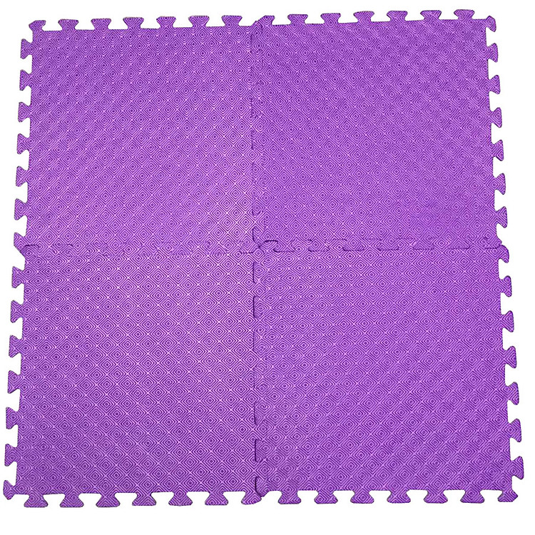 Mua Bộ 4 tấm thảm xốp ECOBABY màu tím Chính hãng Tiết kiệm - Hình ảnh 2