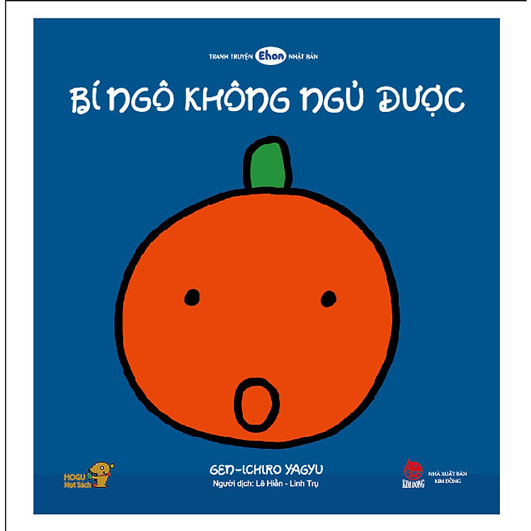 Truyện Ehon bé 1-2-3 tuổi - Bí ngô không ngủ được