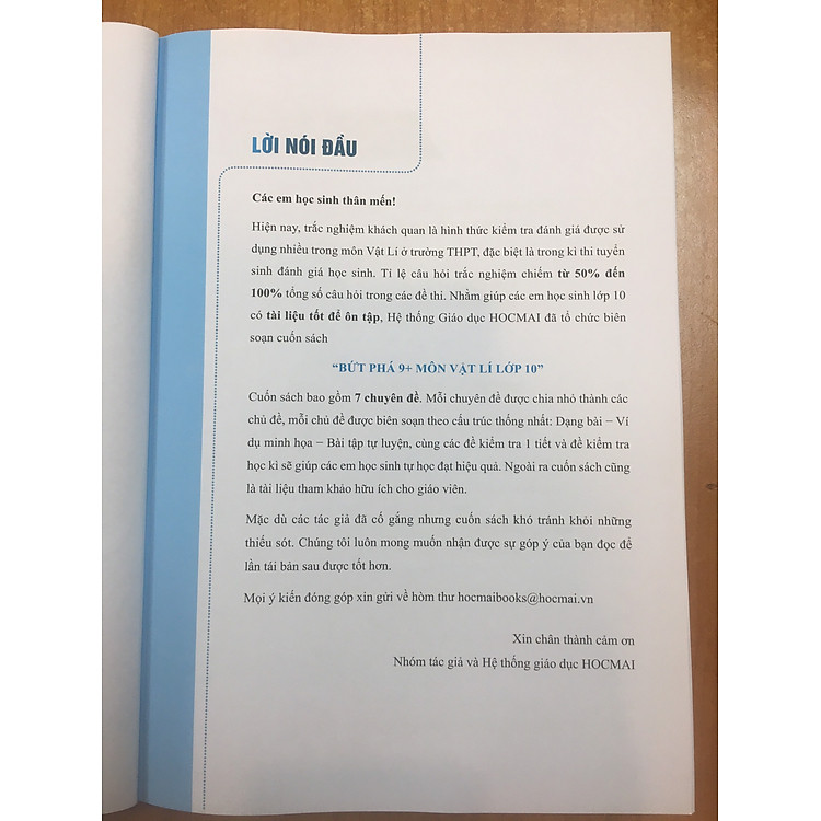 Bứt Phá 9+ Môn Vật Lí Lớp 10 - Ảnh 6