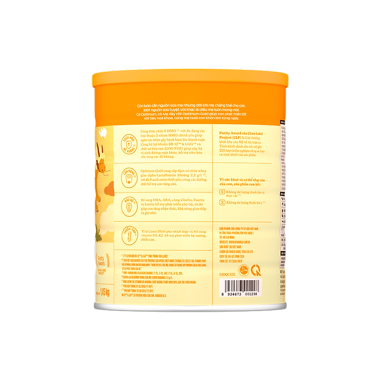 Mua Sữa bột OPTIMUM GOLD Step 4 1,5kg Tin cậy Giá tốt - Hình ảnh 2