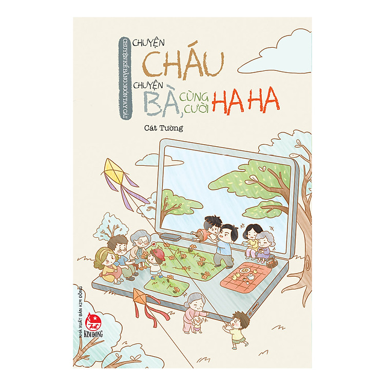 Sách Chuyện Kể Bằng Ngón Tay Cái - Chuyện Cháu Chuyện Bà, Cùng Cười Ha Ha