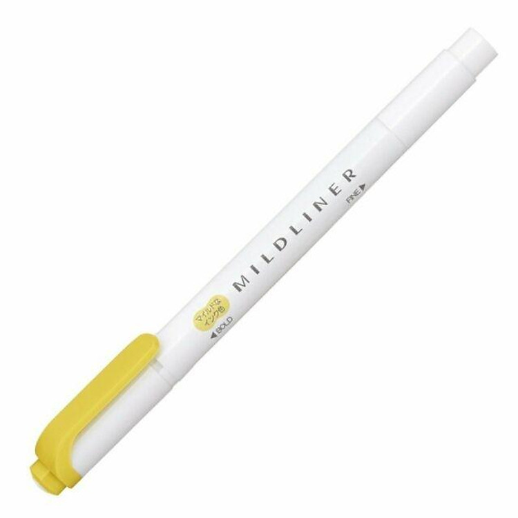 Viết Lông Dầu Dạ Quang Zebra Mildliner-MGO (Mild Gold) - Ảnh 2