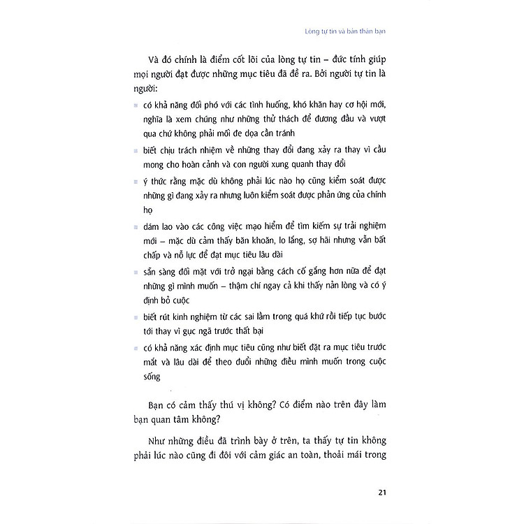 Tự Tin - Nghệ Thuật Giúp Bạn Đạt Được Mọi Ước Muốn (Tái Bản) - Ảnh 3