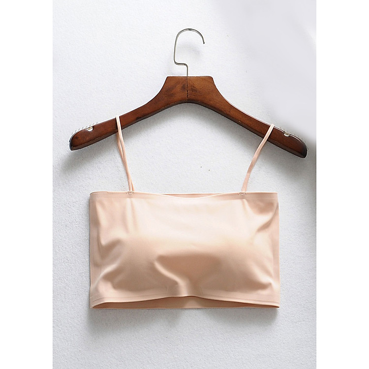 Áo bra đúc su hai dây, chất liệu mịn mát cao cấp - ZA305