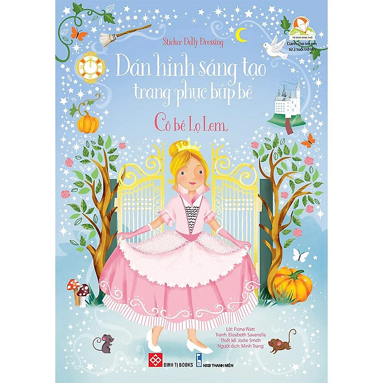 Sticker Dolly Dressing – Dán Hình Sáng Tạo Trang Phục Búp Bê