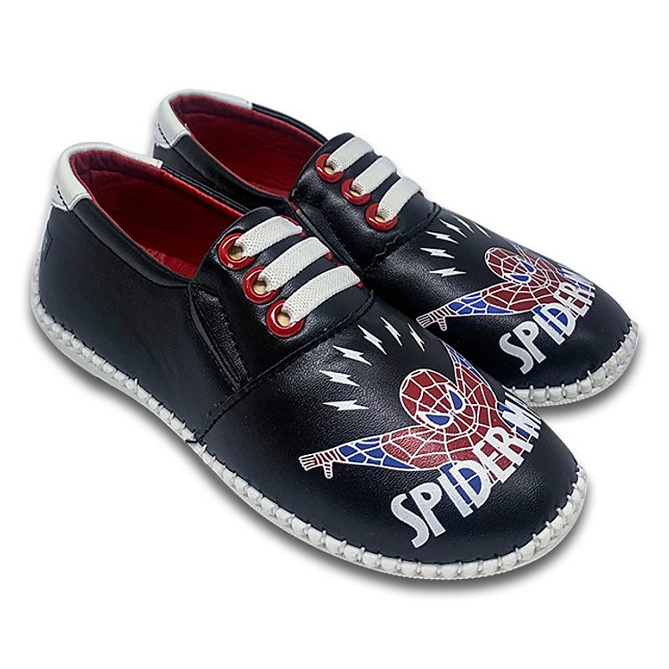 Giày lười, giày 3D bé trai người nhện XT120D