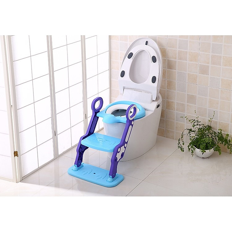 Ghế tập ngồi bồn cầu cho bé Chính hãng Tiết kiệm - Hình ảnh 2