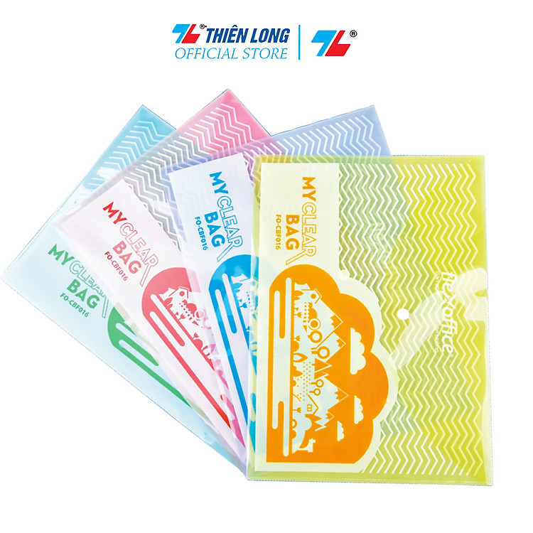 Bìa Nút F4 Thiên Long Flexoffice FO-CBF016