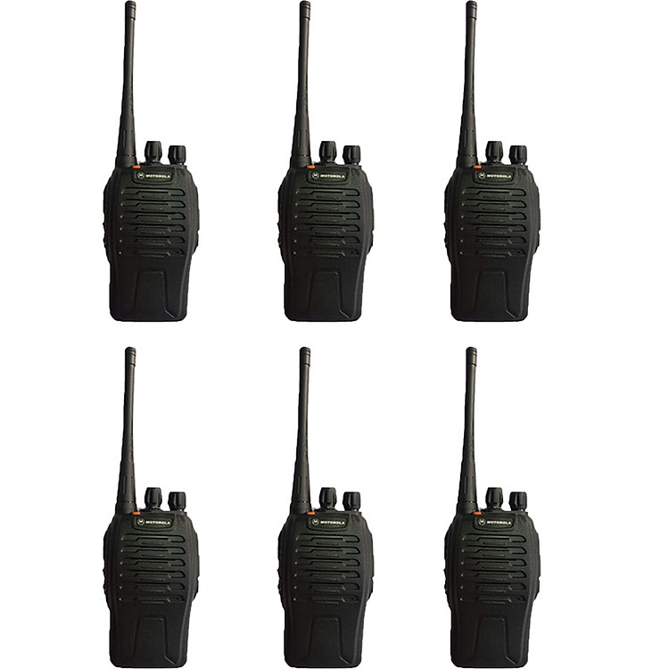Bộ 6 máy bộ đàm Motorola GP 668 - Hàng Chính Hãng