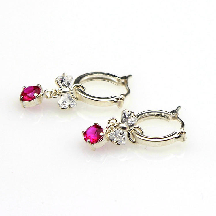 Hoa Tai Nữ Bạc Hiểu Minh HT116