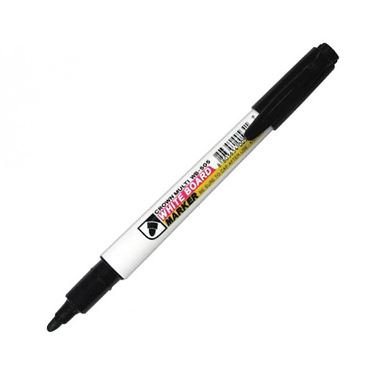 Bộ 3 Bút Lông Bảng Crown WB-505 - Mực Đen