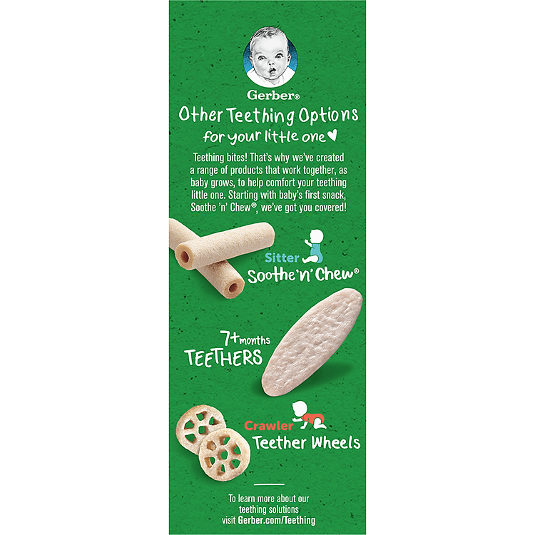 Bánh Gạo Hữu Cơ Gerber 48g vị Việt Quất Tin cậy Giá rẻ - Hình ảnh 5