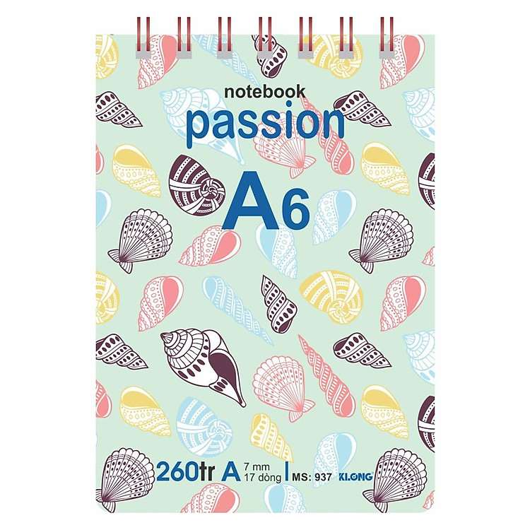 Sổ Lò Xo Kép Ngang KLONG A6 (260 trang) - Ảnh 6