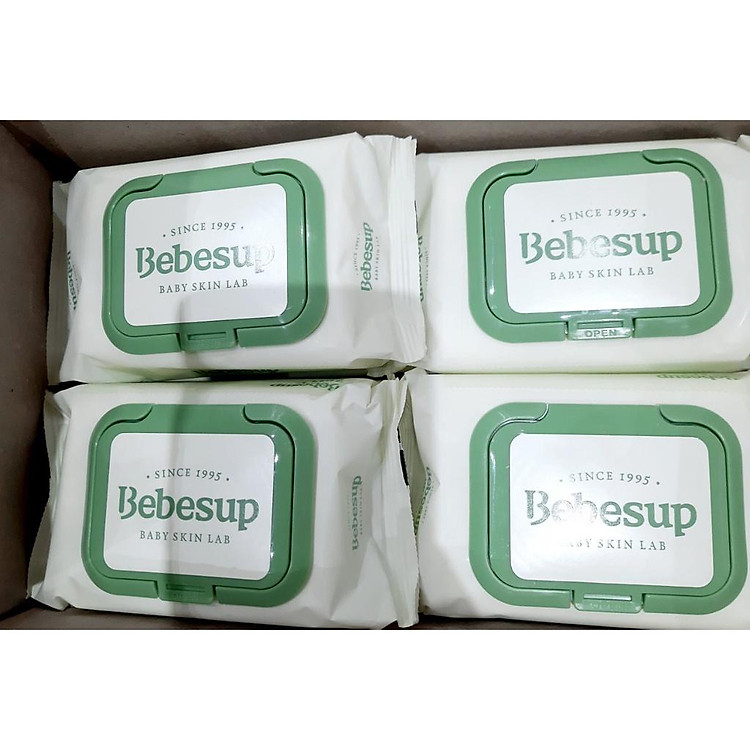 Khăn ướt Bebesup ZERO 20 tờ Giá tốt - Hình ảnh 3