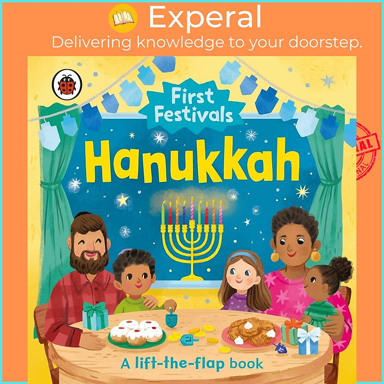Sách - First Festivals: Hanukkah by Kathryn Selbert (UK edition, Board Book)