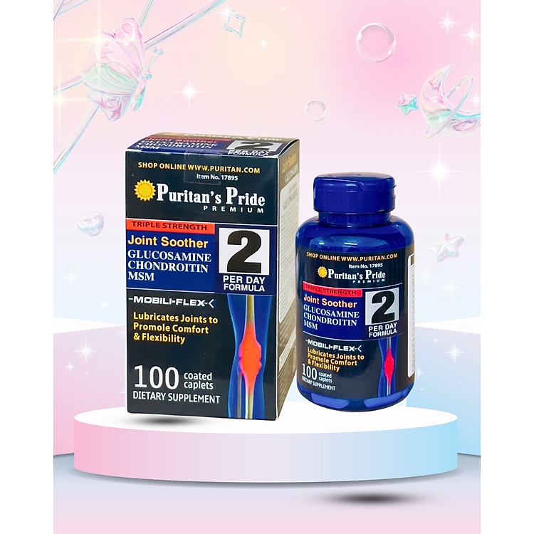 Viên khớp Glucosamin 5800mg,- Lọ 100 viên, giảm đau nhức mỏi xương khớp