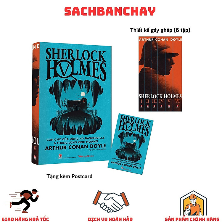 Sherlock Holmes: Tập 5 - Con Chó Của Dòng Họ Baskerville Và Thung Lũng Kinh Hoàng