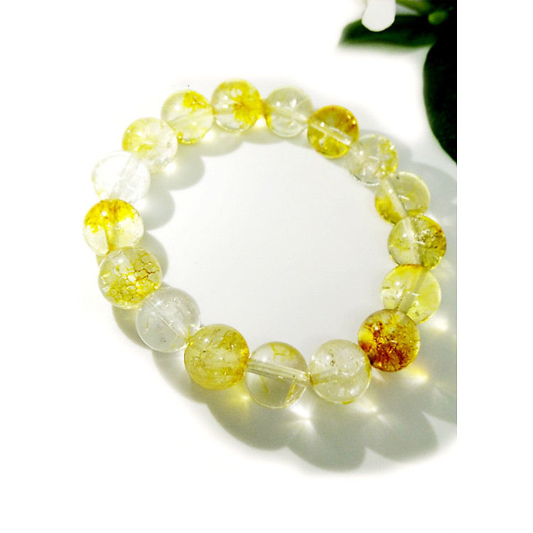 Vòng Tay Ưu Linh Vàng Kim Tiền Jewelry- Hợp Mệnh Thổ, Mệnh Kim - Tặng Kèm Dây Đá Dự Phòng