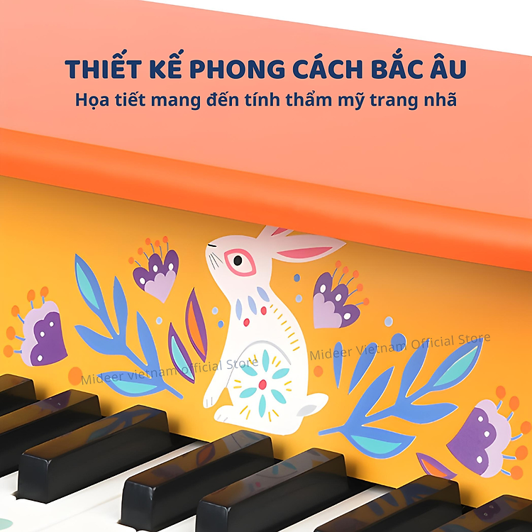 Đàn Piano Mideer Cho Bé Từ 1-7 Tuổi Chính hãng Ưu đãi - Hình ảnh 4