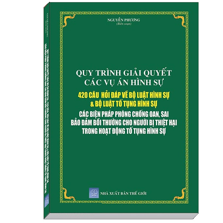 Quy Trình Giải Quyết Các Vụ Án Hình Sự - Ảnh 2