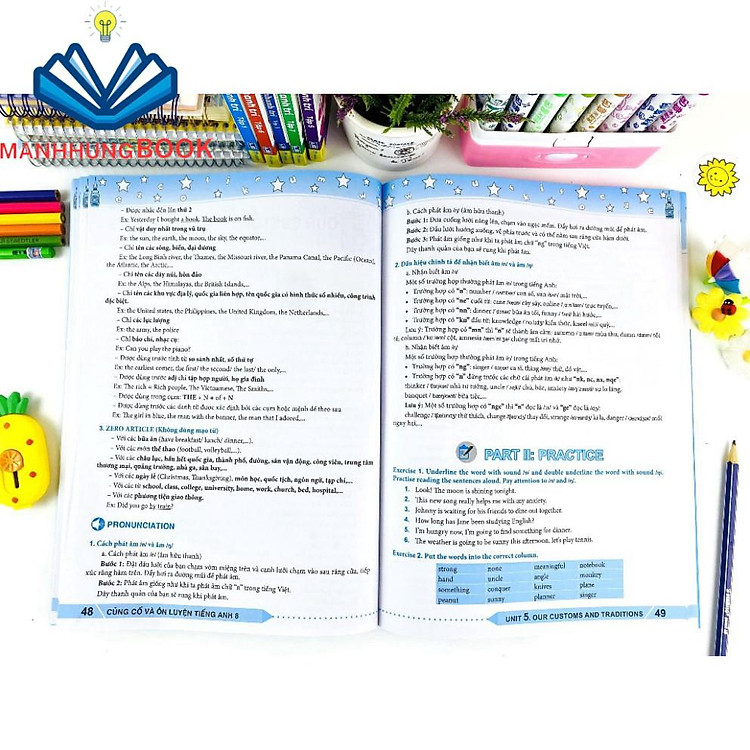 Củng Cố Và Ôn Luyện Tiếng Anh 8 - Ảnh 5