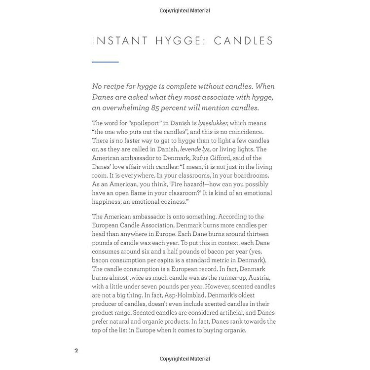 The Little Book Of Hygge: The Danish Way To Live Well