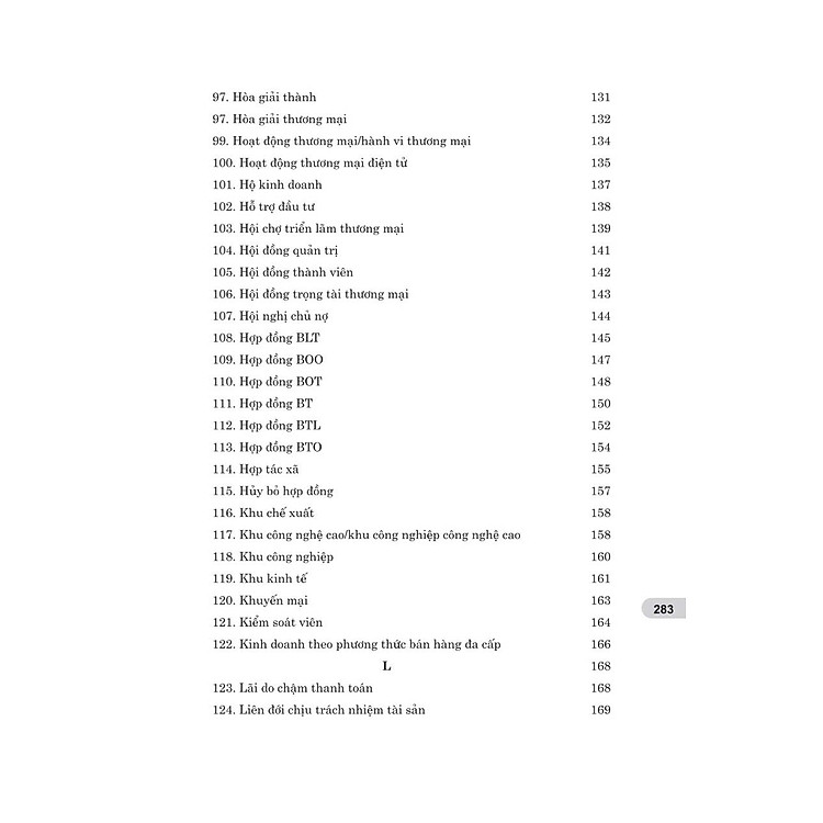 Thuật ngữ pháp lý trong lĩnh vực thương mại và đầu tư - bản in 2024 - Ảnh 4