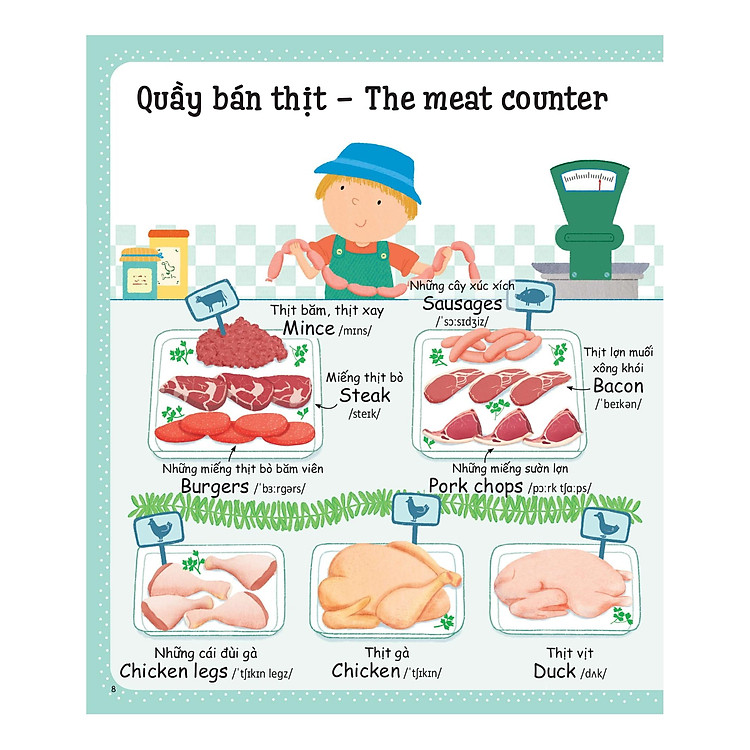 Từ Vựng Đầu Tiên Của Tôi - My First Word Book - Thức Ăn - Ảnh 4