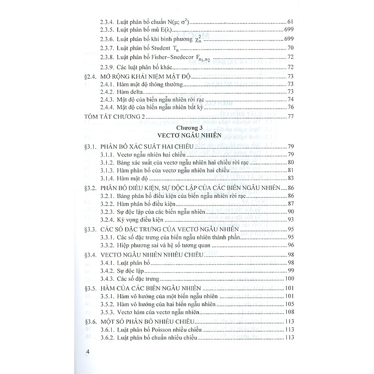 Xác Suất Thống Kê (Tái bản lần thứ năm - năm 2024) - Ảnh 3