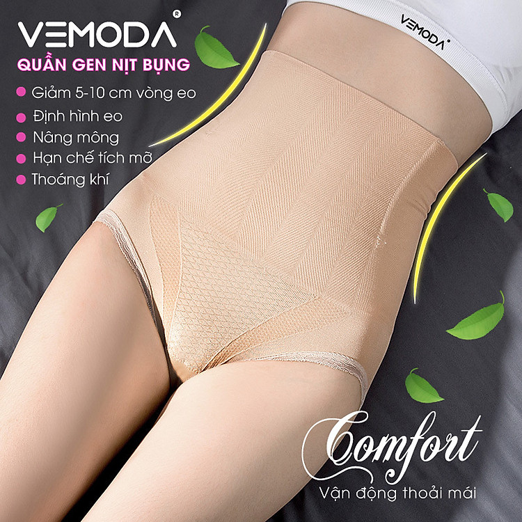 Quần Gen Nịt Bụng Cao cấp cho bà bầu sau sinh, người béo bụng giảm ngay 5-10cm eo thon, gọn dáng, nâng mông. Quần lót gen bụng chất liệu sơị tự nhiên mềm, mát dễ chịu, không gập khi ngồi