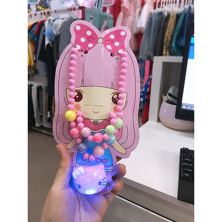 Set dây đeo cổ- đeo tay cho bé, có đèn