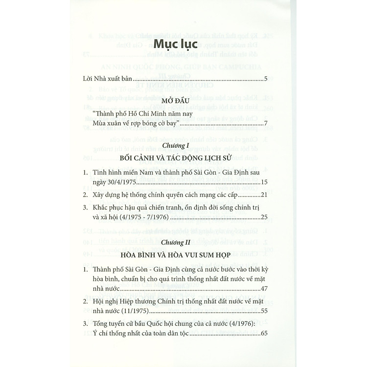 Thành Phố Hồ Chí Minh 45 Năm Hòa Bình, Hòa Vui Và Phát Triển (1975 - 2020) - Ảnh 6