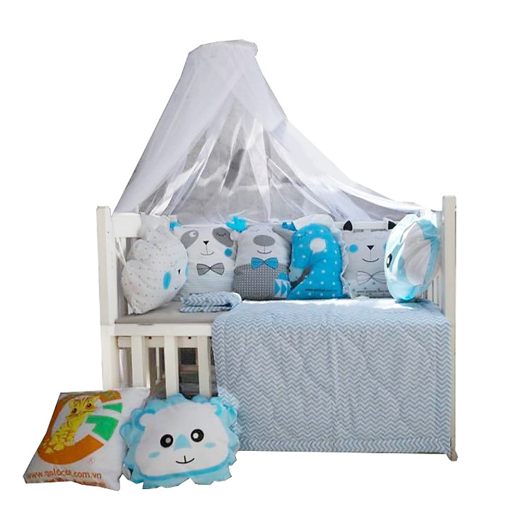 Combo cũi gối quây hình con thú cho bé
