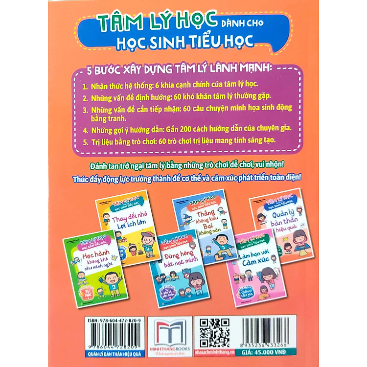 Tâm Lý Học Dành Cho Học Sinh Tiểu Học – Quản Lý Bản Thân Hiệu Quả - Ảnh 7