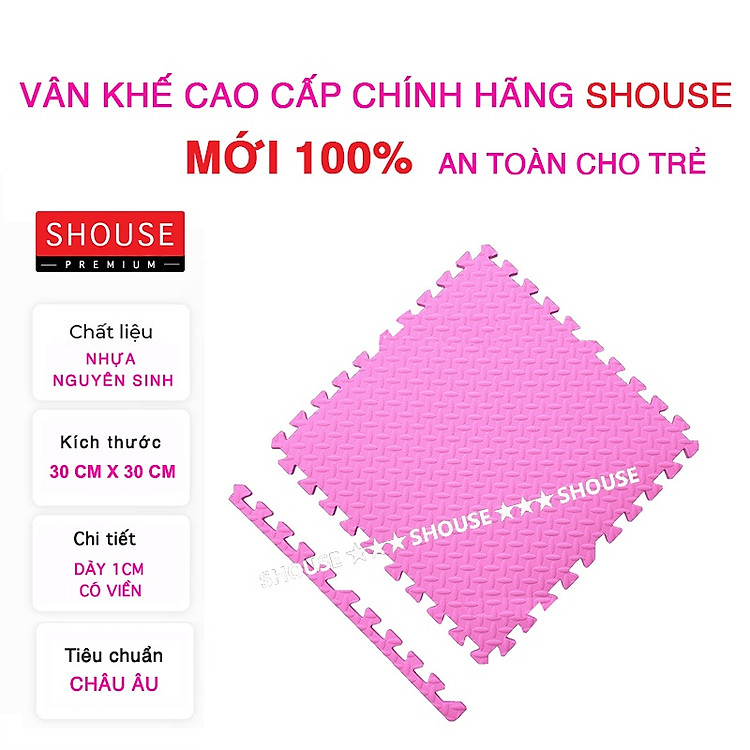 Tìm mua tại Avakids: Thảm Xốp Ghép Lót Sàn Shouse Cao Cấp - Ngập tràn khuyến mãi