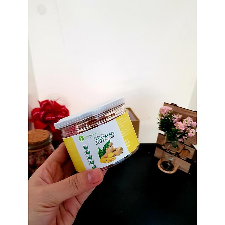 Gừng Sấy Dẻo Ifood - Dạng hũ