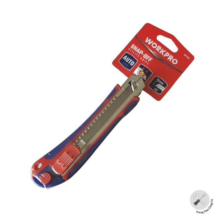 Dao rọc giấy tự động khóa lưỡi Workpro WP212011 (18mm) - Ảnh 7