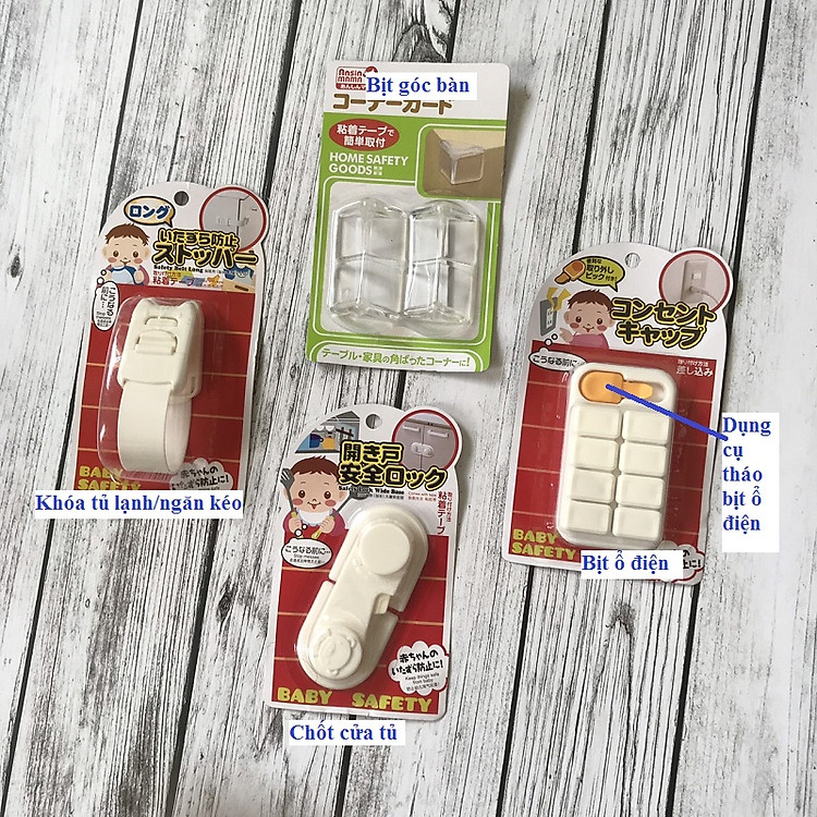 Combo 4 sản phẩm bảo vệ bé Chính hãng Tiết kiệm - Hình ảnh 2