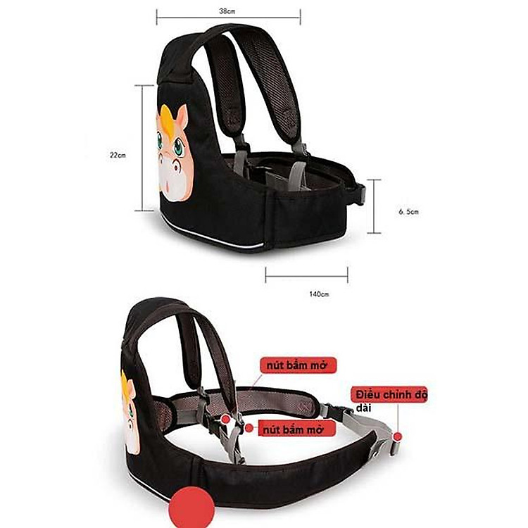 Mua Đai xe máy cho bé OLAPLE Chính hãng Ưu đãi - Hình ảnh 3