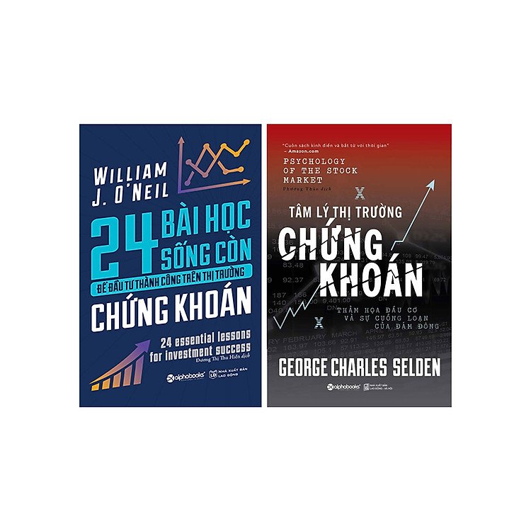 Combo Sách Thị Trường Chứng Khoán: 24 Bài Học Sống Còn Để Đầu Tư Thành Công Trên Thị Trường Chứng Khoán + Tâm Lý Thị Trường Chứng Khoán (2 Cuốn