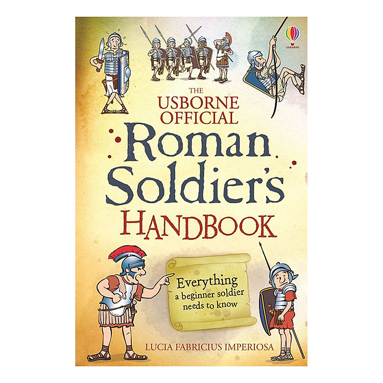 Sách Usborne Roman Soldier's Handbook