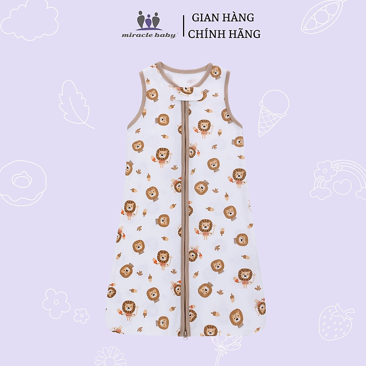 Mua tại Lazada: Túi ngủ chũn Miraclebaby cho bé Sư Tử Chính hãng, giá tốt