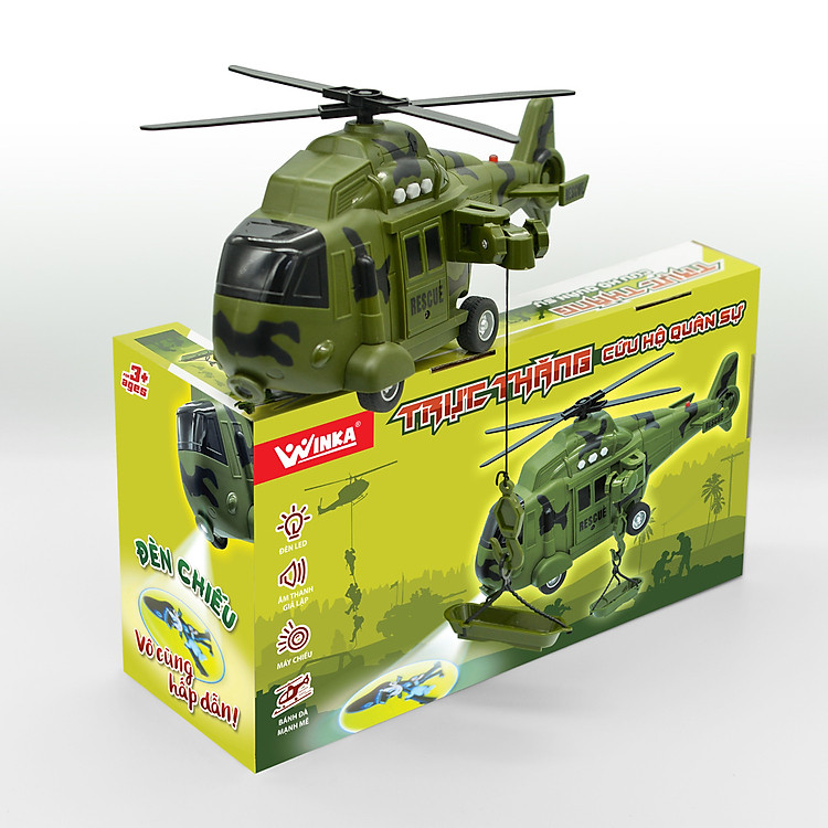 Đồ Chơi Trực Thăng Cứu Hộ DK81207 Chính hãng Ưu đãi - Hình ảnh 3