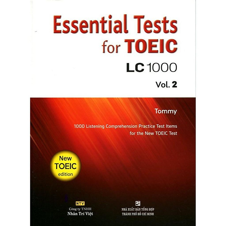 Newshop: Essential Test For TOEIC LC 1000 Vol 2 (Kèm CD)
