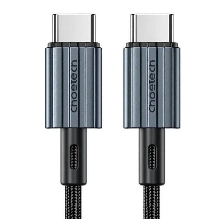 Cáp sạc Choetech XCC-101 sạc nhanh truyền dữ liệu Type C to Type C 60W Series - hàng chính hãng