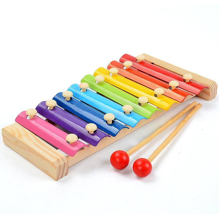 Mua Đàn Xylophone Gỗ 8 Thanh Cho Bé Chính hãng Giá rẻ - Hình ảnh 2