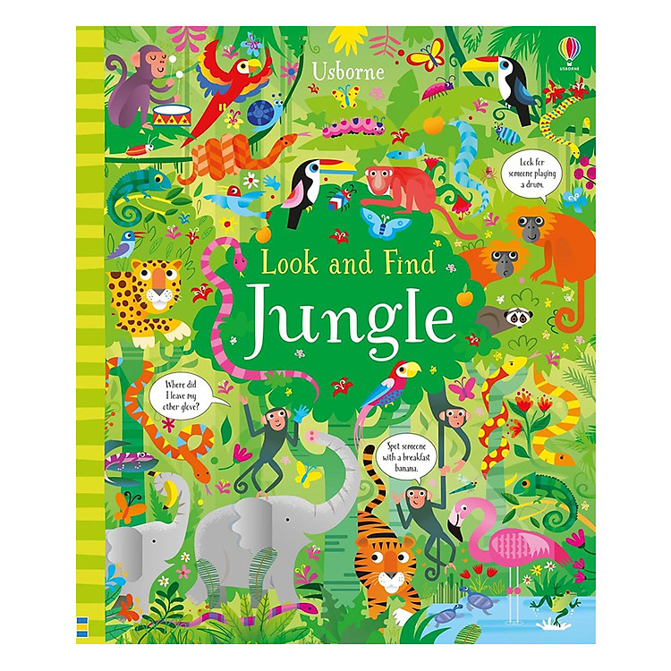 Sách Usborne Look and Find Jungle